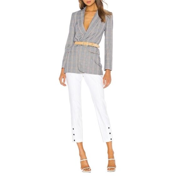 NWT- Rag & Bone Women's White Cropped Pants - Picture 4 of 10